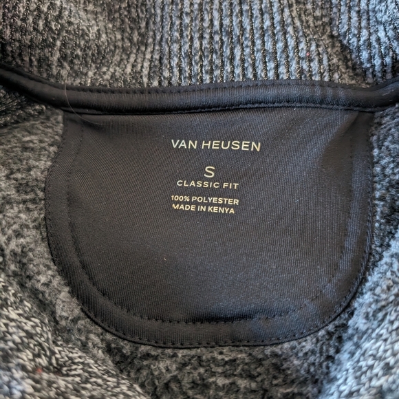 Van Heussen men's classic fit button pullover - Picture 4 of 6